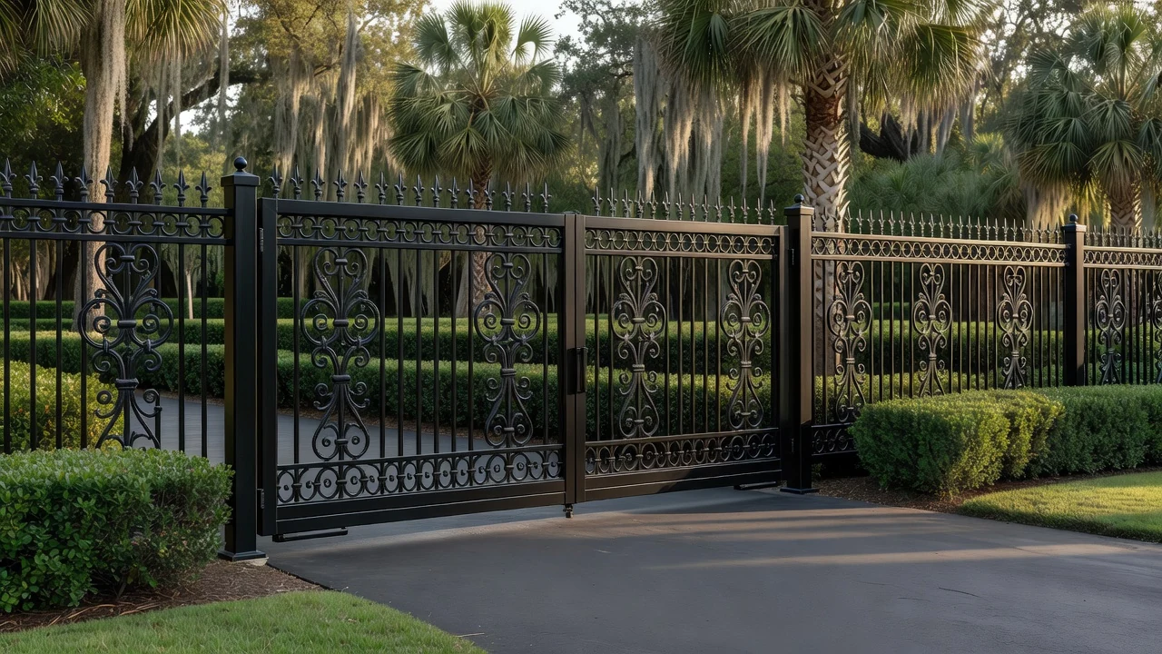 Automatic gate installation in Savannah GA