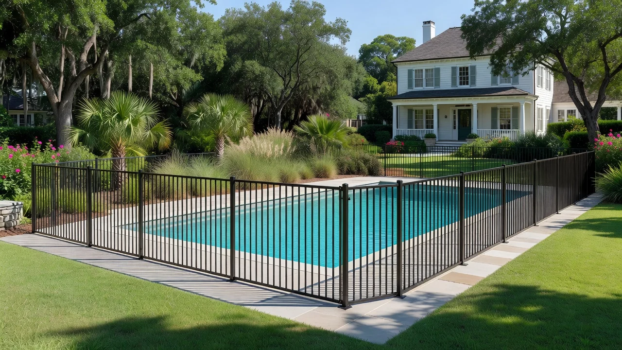 Pool Fence in Savannah GA
